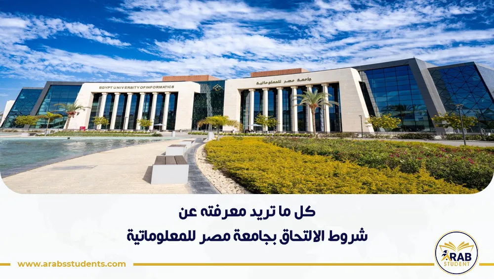 شروط الالتحاق بجامعة مصر للمعلوماتية